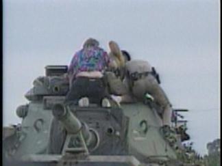 Raw Video: Ex-Soldier Steals Tank (1995)
