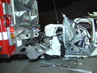 Firefighter Hit by Car Jumps Back to Work