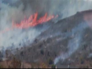 Two Brush Fires Burn in Lakeside