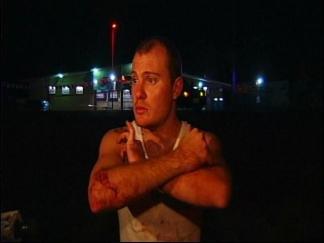 Stabbing Witness Takes Down Suspect (Strong Language!!)