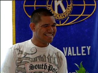Locals Honor Wounded Soldier