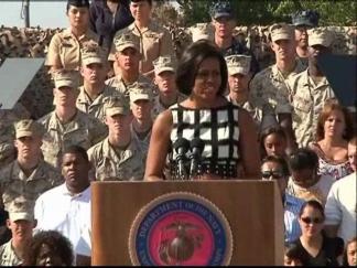 Michelle Obama Visits San Diego