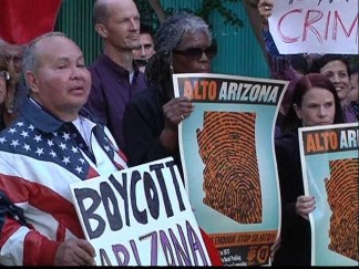Protests Demand Boycott Over Arizona Immigration Policies
