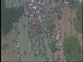 Raw Video, May Day in San Diego