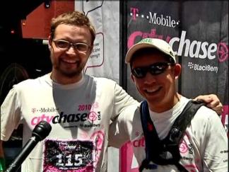 San Diego City Chase Winners Celebrate Their Victory