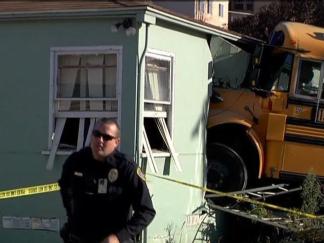 School Bus Into Home: Raw Video
