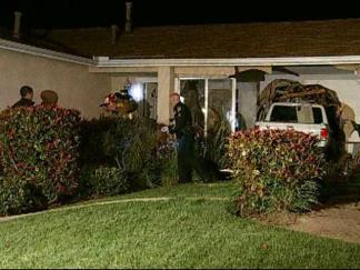 Truck Crashes Through Mira Mesa Home