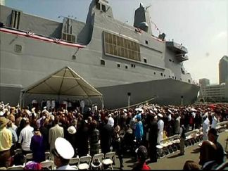 USS San Diego Commissioned