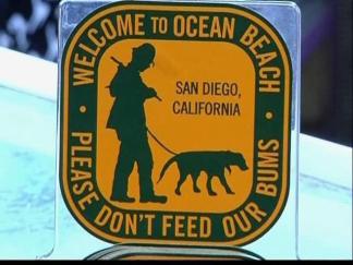 Wearing the Message: 'Don't Feed Our Bums'