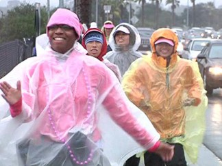 They Braved the Rain and Finished Strong