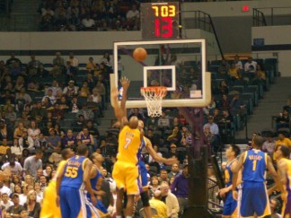 Lakers Bring Heat to Sports Arena