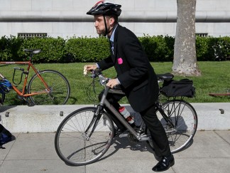 Bike to Work Day Draws Pols, Workers and Everyone in Between