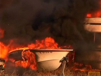 Brush Fire Tears Through Temecula Homes