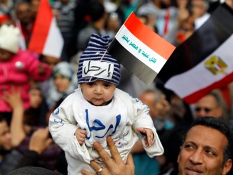 San Diegans Swept Up in Egypt's Excitement