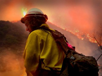 Backfires Clear Threat to Mount Wilson Observatory