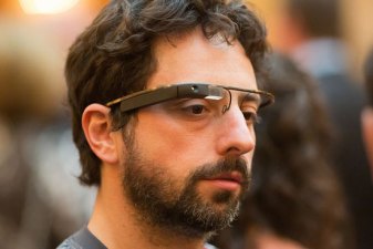 Google Co-Founder Caught with Web Glasses