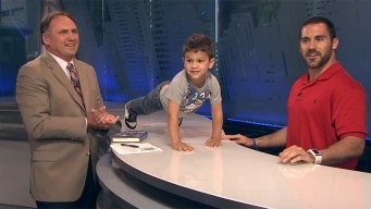 Eric Weddle's Son Steals Show