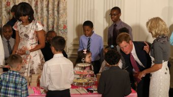 Military Moms Meet First Lady, Prince Harry