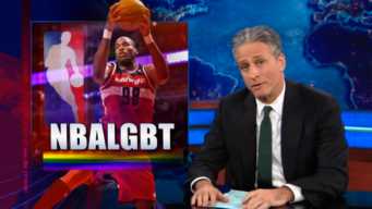 Jon Stewart Talks Jason Collins Coming Out