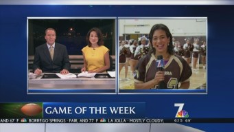 GOTW - NBC 7's Brandi Powell at Serra High School Part II