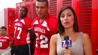 GOTW - NBC 7's Megan Tevrizian With Hoover High Cardinals Part 2