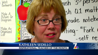 Inspirational Teacher October 2012 Kathleen Sedillo