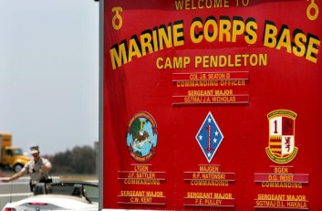Marine Memorial Held for Chopper Collision Victims