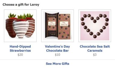 Facebook Doesn't Let You Forget Valentine's Day