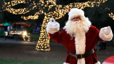 Santa in Irvine
