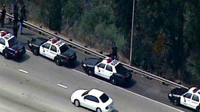 Police have brought K-9 units to the scene to aid in the search.