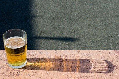 The tuna-and-beer dinner shows off the “farm-to-table” concept. The tuna-and-beer dinner shows off the “farm-to-table” concept.