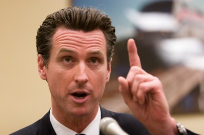 Gavin Newsom gained national attention for his vocal support of gay marriage. Gavin Newsom gained national attention for his vocal support of gay marriage.