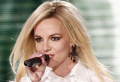 Britney Spears performing at Dodger Stadium on Nov. 6, 2008 Britney Spears performing at Dodger Stadium on Nov. 6, 2008