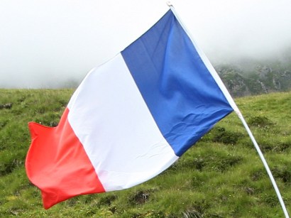 The tricolor flag