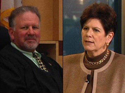 Judge Harry Elias and DA Bonnie Dumanis