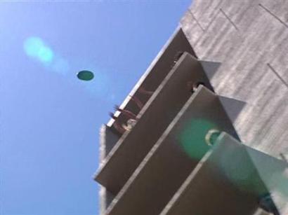 This splat this year was 47 feet wide, according to campus officials. 