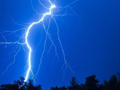 Lightning strikes were responsible for knocking out power to thousands in East County on Wednesday.