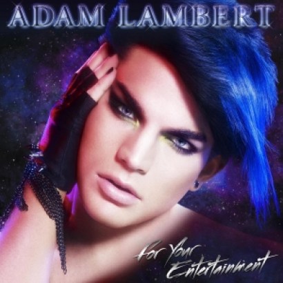 Adam Lambert channels Bowie with new album cover. Adam Lambert channels Bowie with new album cover.