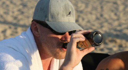 Boozing Within the Lines at "Over The Line"