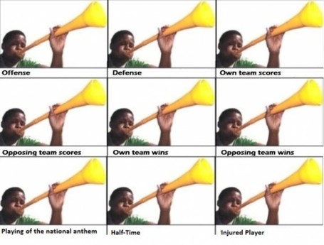 Horning in on the Vuvuzela