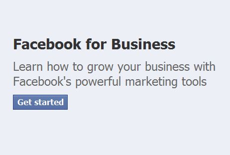 Facebook Promotes 'Facebook for Business'