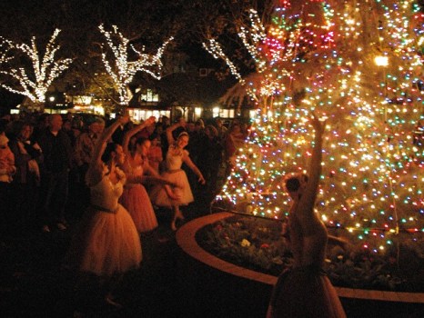 How Solvang Greets the Yuletide