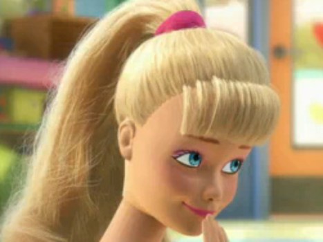 Barbie Ready for Her Closeup in "Toy Story 3"