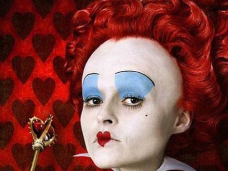 Helena Bonham Carter Rules "Alice" As the Red Queen