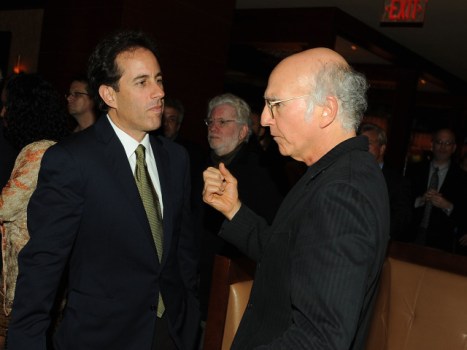 Larry David and Jerry Seinfeld Get Heated Over "Curb"
