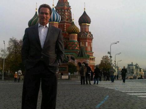 Arnold Takes a Risk in Russia
