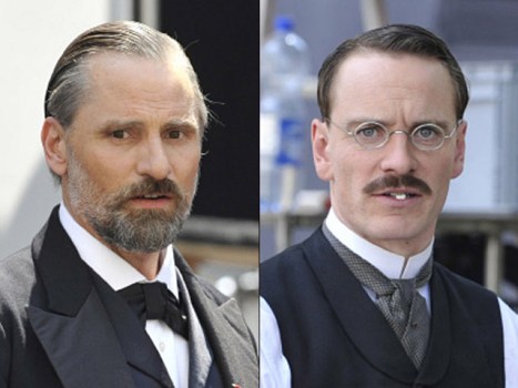 First Look: Mortenson and Fassbender as Freud and Jung