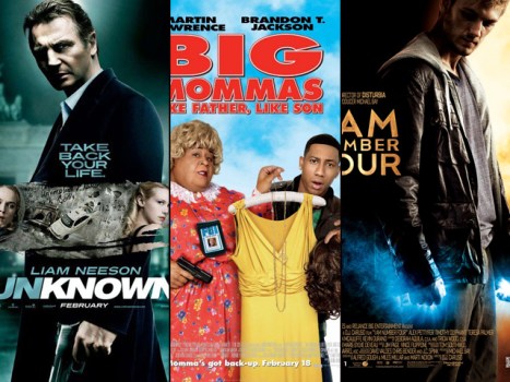 This Week's New Movies: "Unknown," "Big Mommas: Like Father, Like Son" and "I Am Number Four"