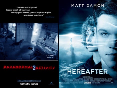 This Week's Movies: "Paranormal Activity 2," "Hereafter" Lead Pack