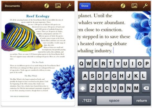 iWork Now Available for the iPhone